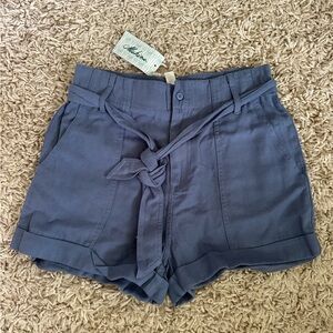 🌊🌊 Mahina Blue High Waist Shorts